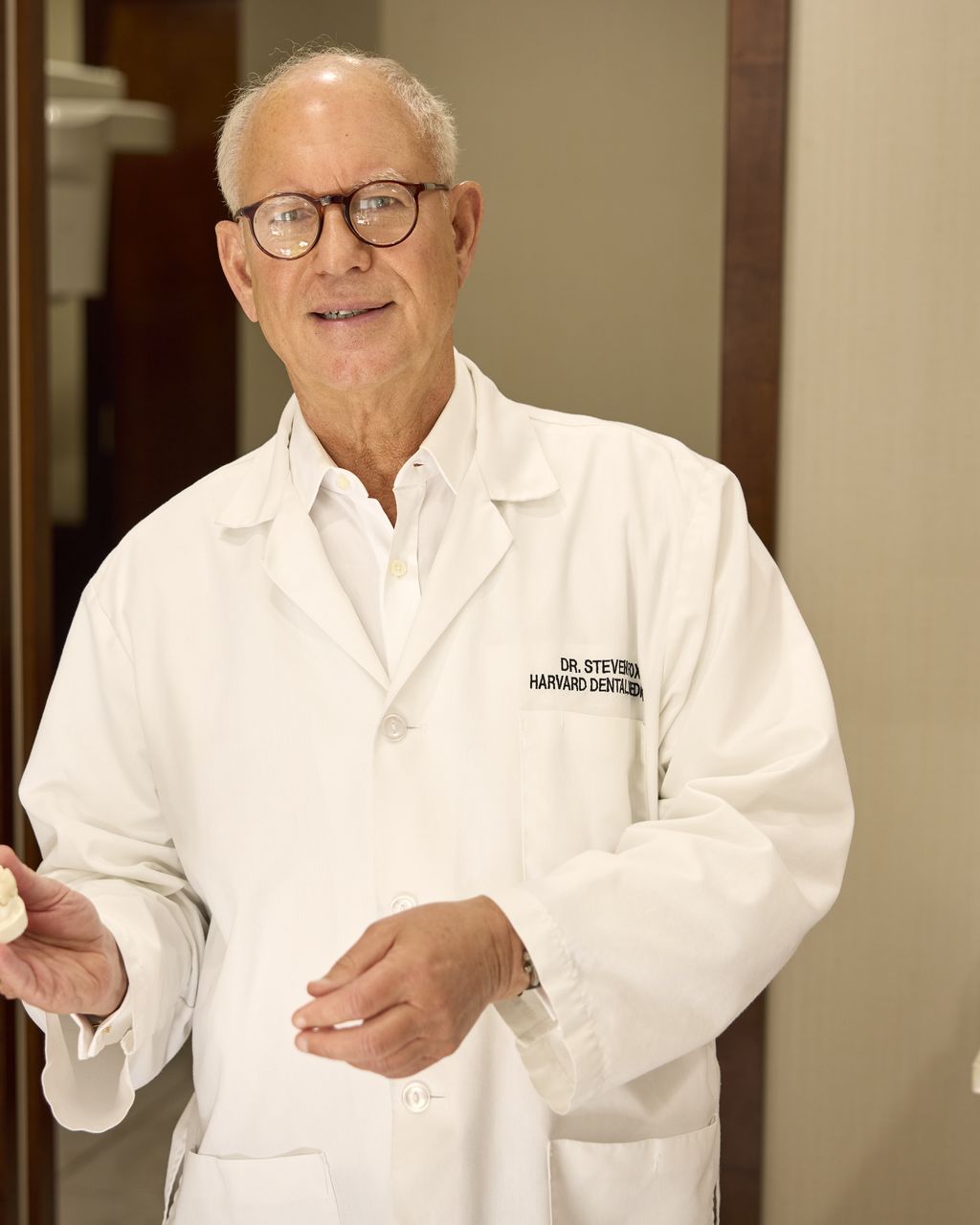 Dr. Steven Fox at his Midtown Manhattan practice