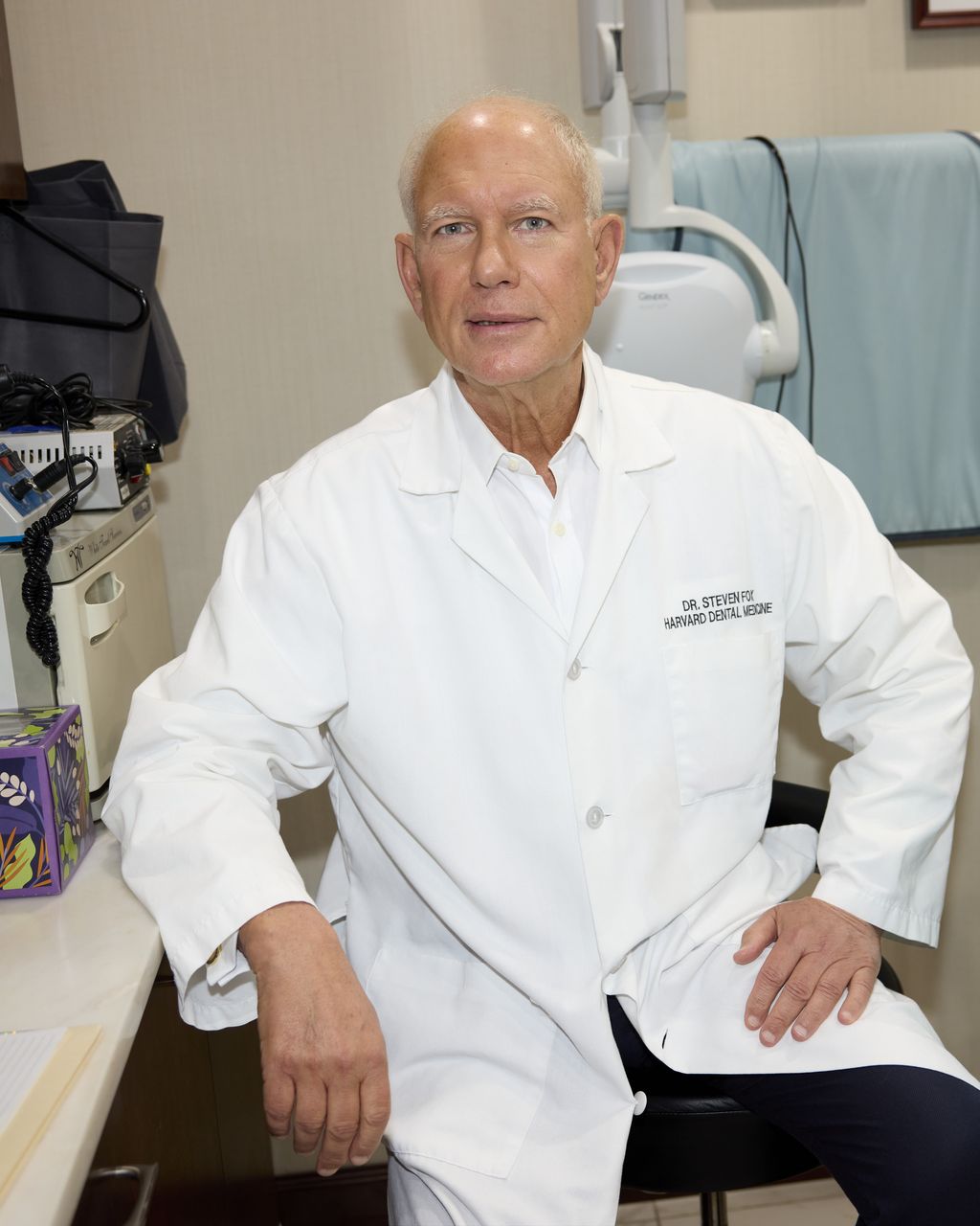 Dr. Steven Fox at his Midtown Manhattan practice