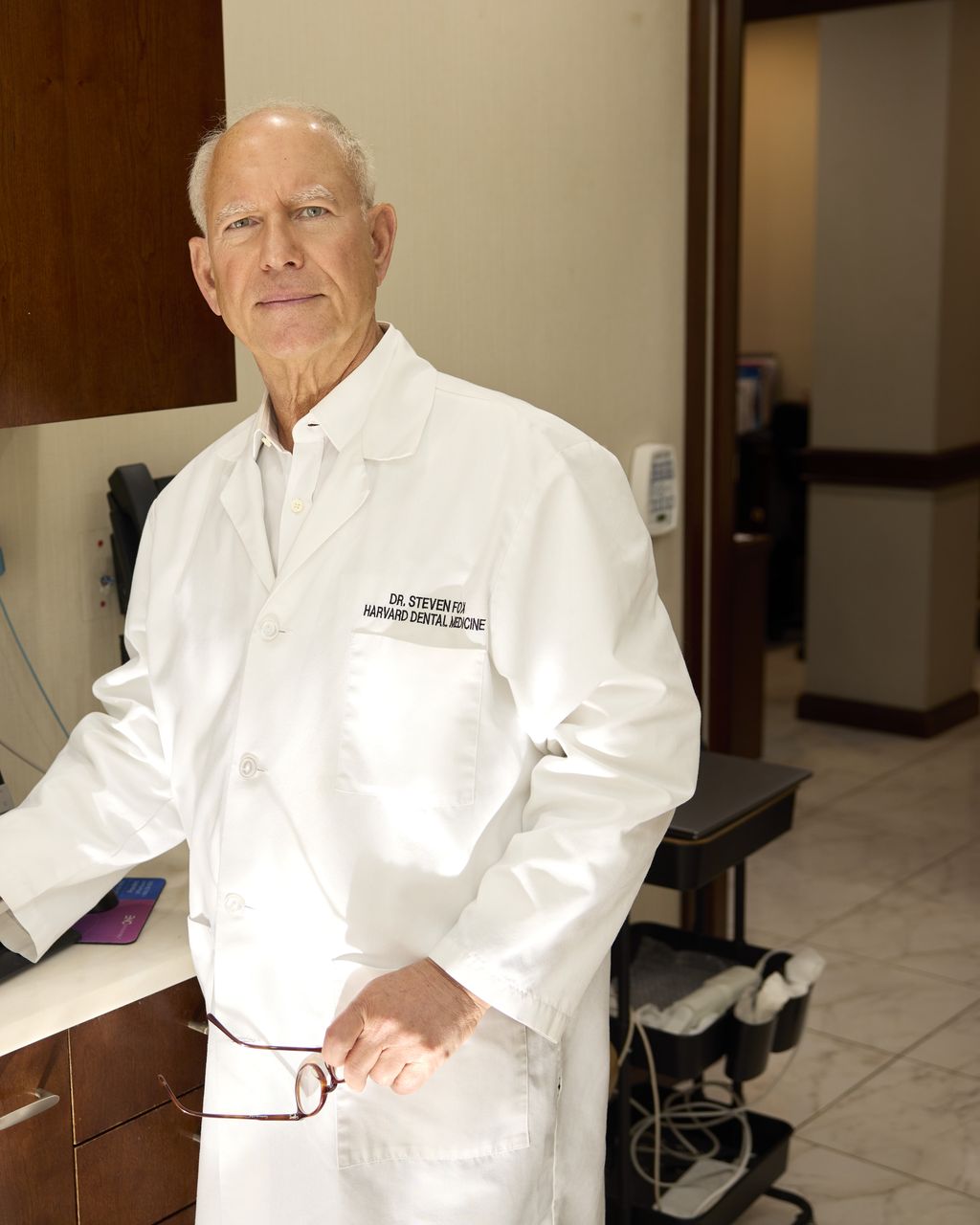 Dr. Steven Fox at his Midtown Manhattan practice